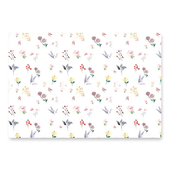 Watercolor Floral Wrapping Sheet Set product image (2)