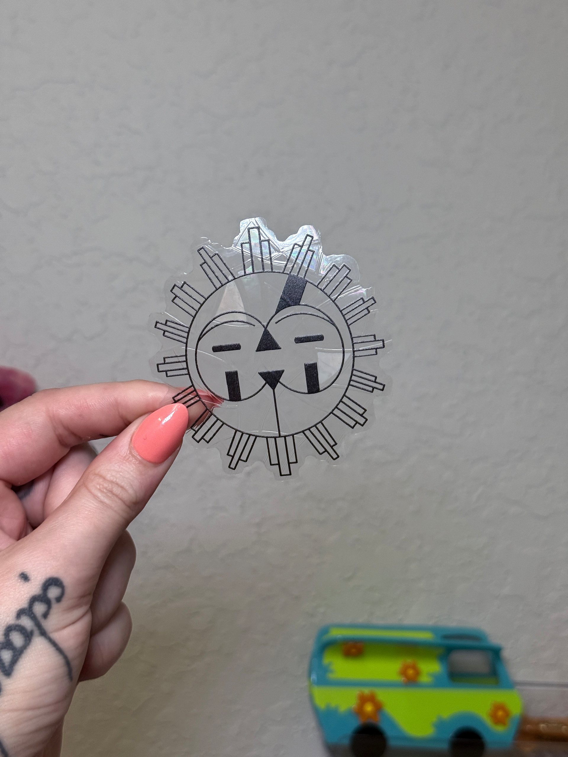 Esquie Suncatcher Sticker product image (1)