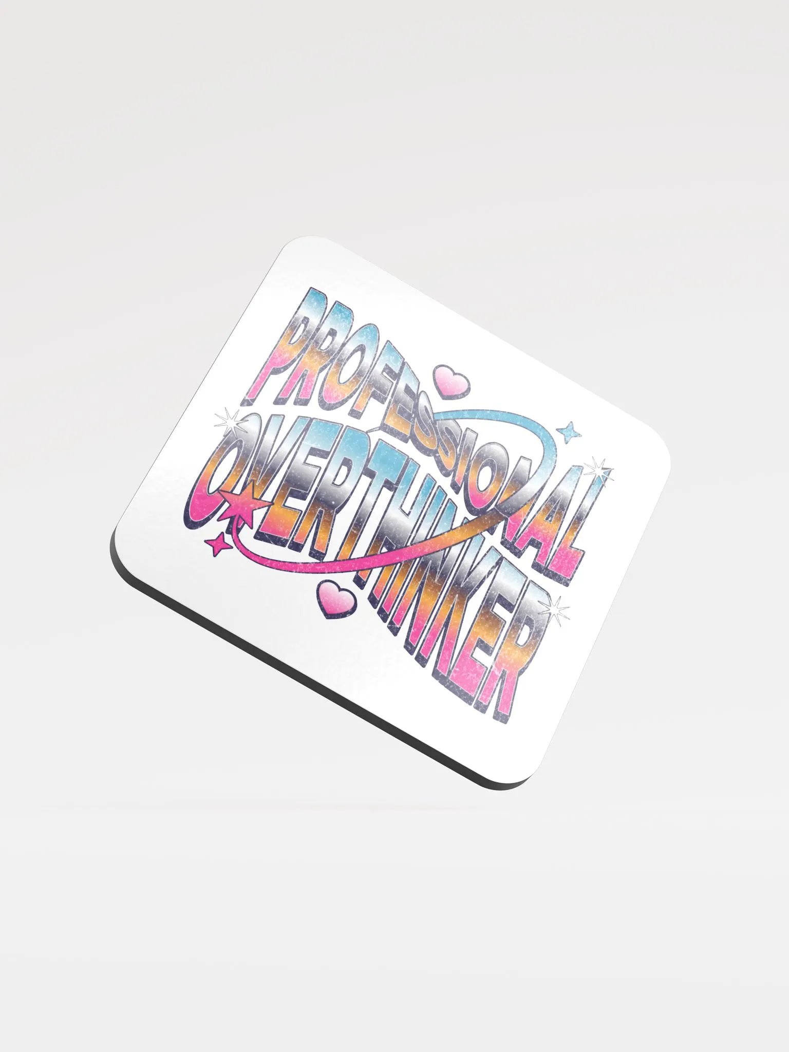 Professional Overthinker Whimsical Coaster product image (2)