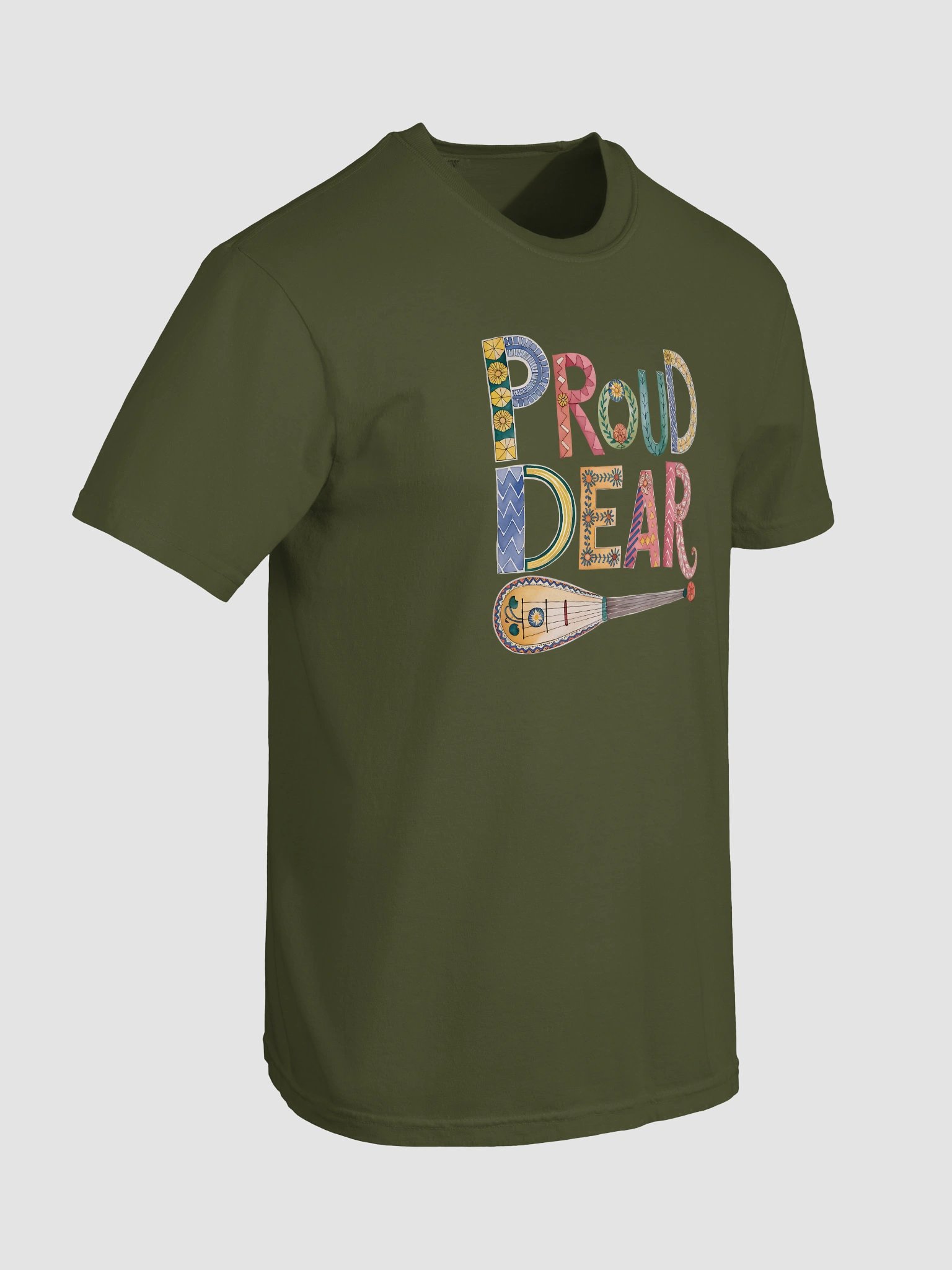 Singer From Kazakhstan Comfort Color Unisex T-Shirt product image (102)