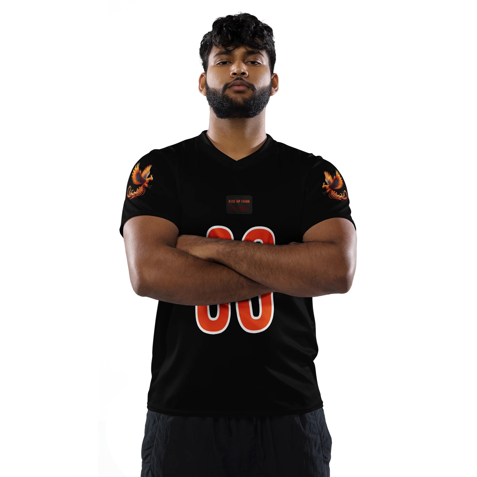 Rise Up From The Ashes All-Over Print Sports Jersey product image (2)