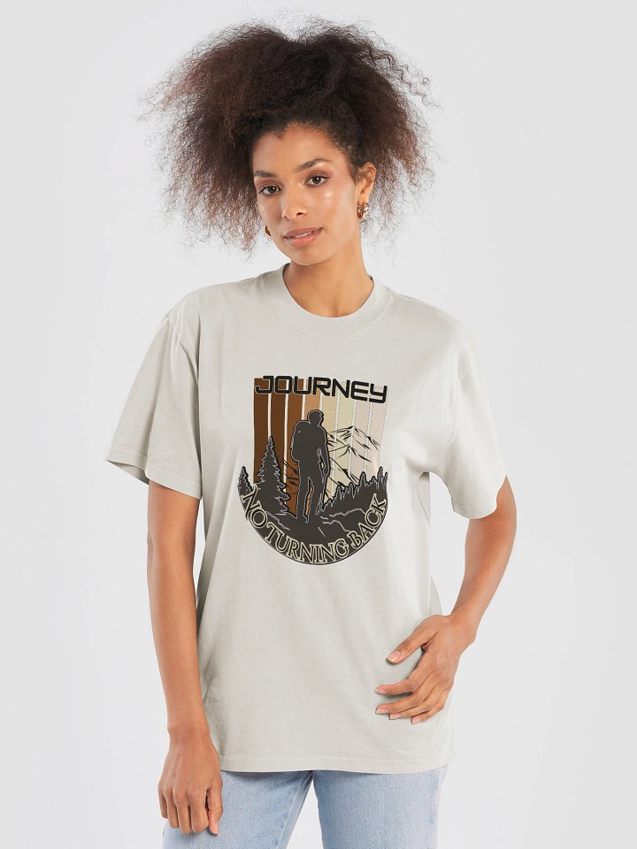Nature Graphic Oversized T-Shirt for Men & Women | Vintage Outdoor Explorer Tee product image (1)