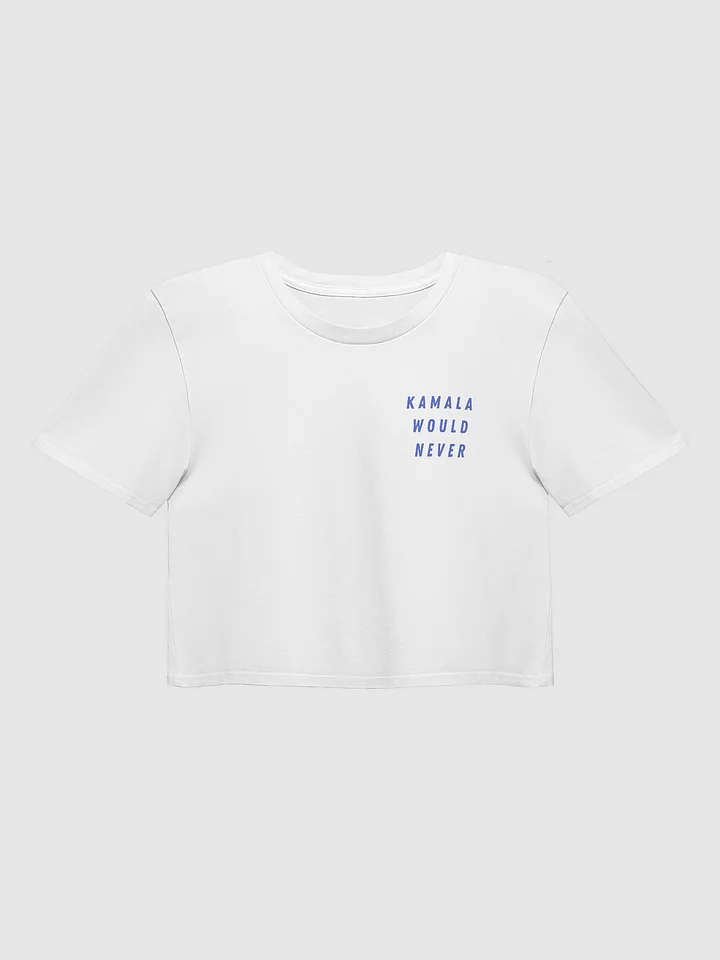 Kamala Would Never Crop Top | L I G H T product image (1)