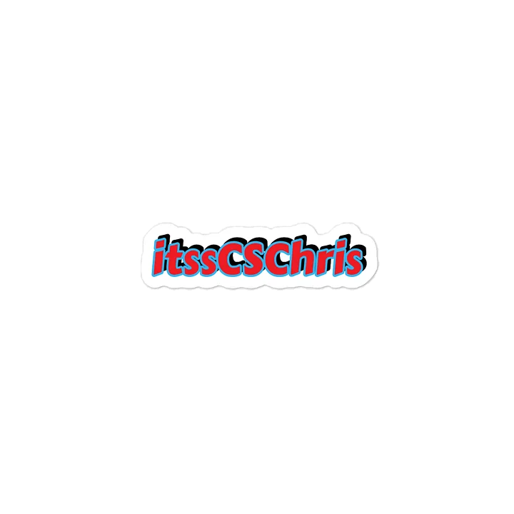 itssCSChris Sticker product image (1)