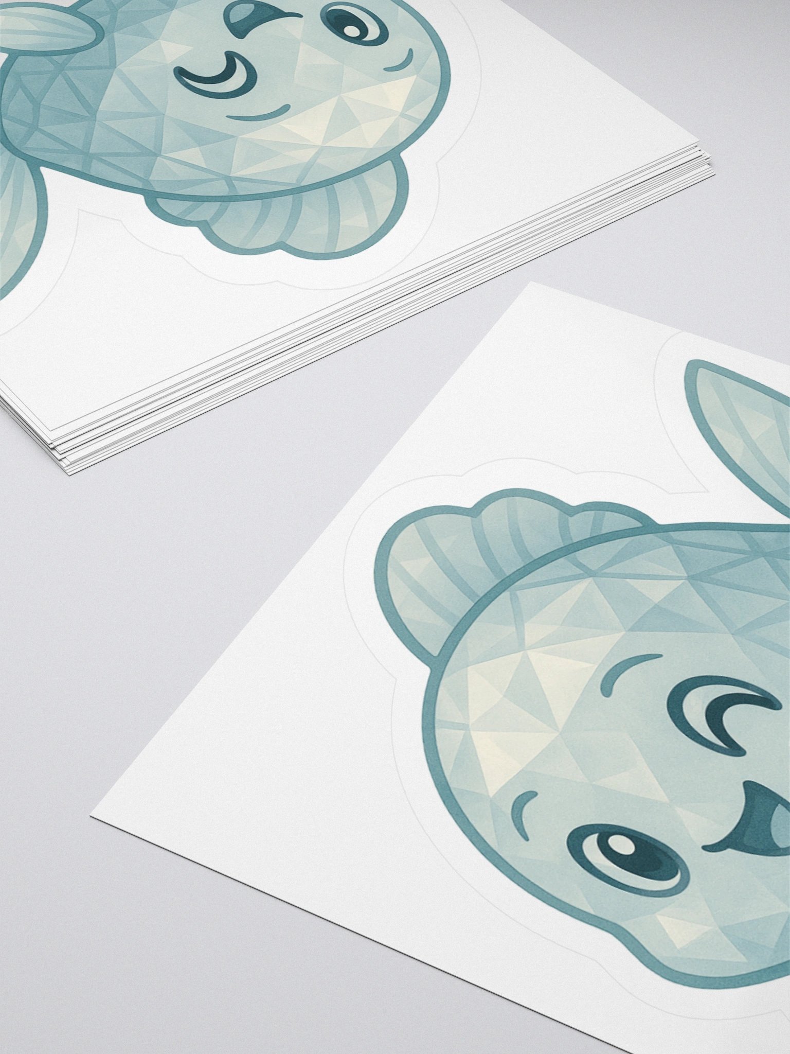 Diamond (April) Fish Sticker product image (8)