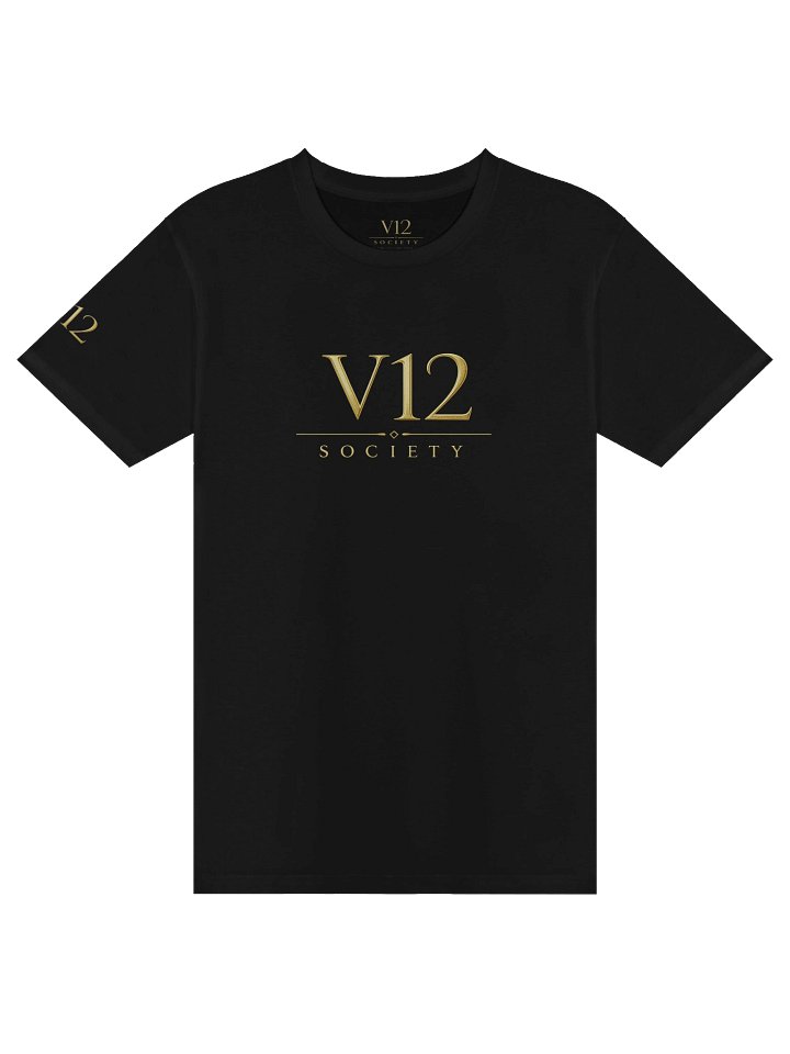 V12 Society Premium Luxury Tee | Driven By Shane Exclusive product image (1)