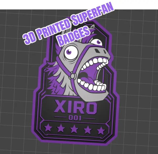 🚨 SUPERFAN BADGES ARE HERE. 🚨 Every Superfan is getting a custom 3D printed badge with your name and a unique serial number. No two are the same. They’ll all be mounted on the Superfan Wall of Fame in the stream room. Eventually, Superfans will even be able to use a chat command to take control of a camera drone during stream and fly over to check out their own badge. Some people hit “Go Live.” I prefer treating my stream like a project that’s never finished. We built different over here. 🦙🔥