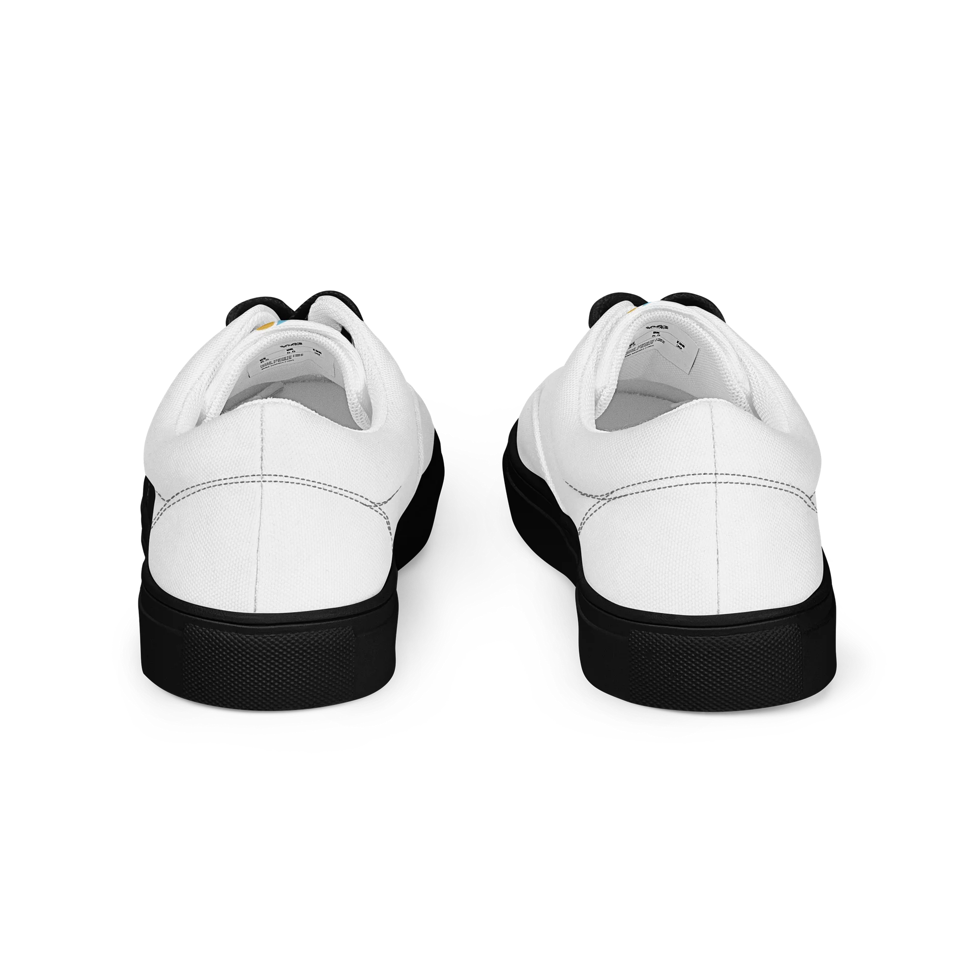 'WB' Men's Lace-Up Canvas Shoes product image (5)