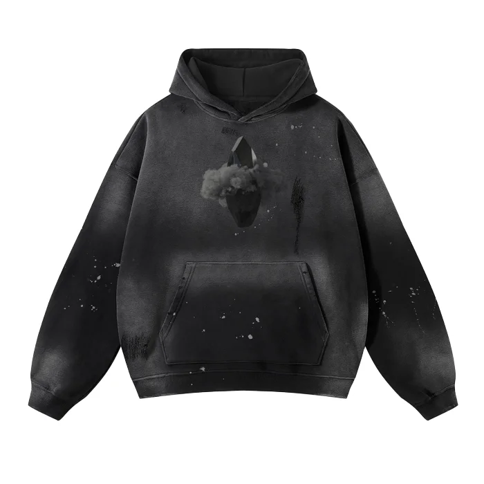 Amor Crystal Vintage Hoodie product image (1)