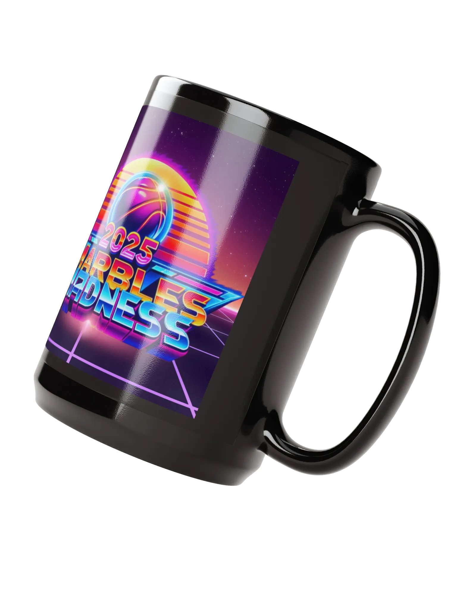 2025 Marbles Madness Black Mug product image (2)