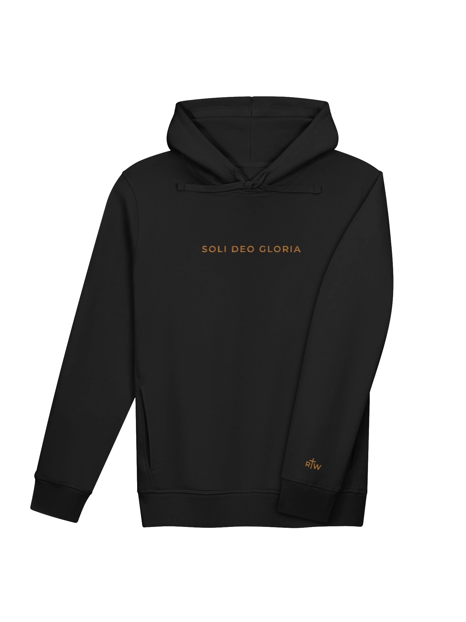 SOLI DEO GLORIA ORGANIC-BLEND SIDE-POCKET UNISEX HOODIE product image (1)
