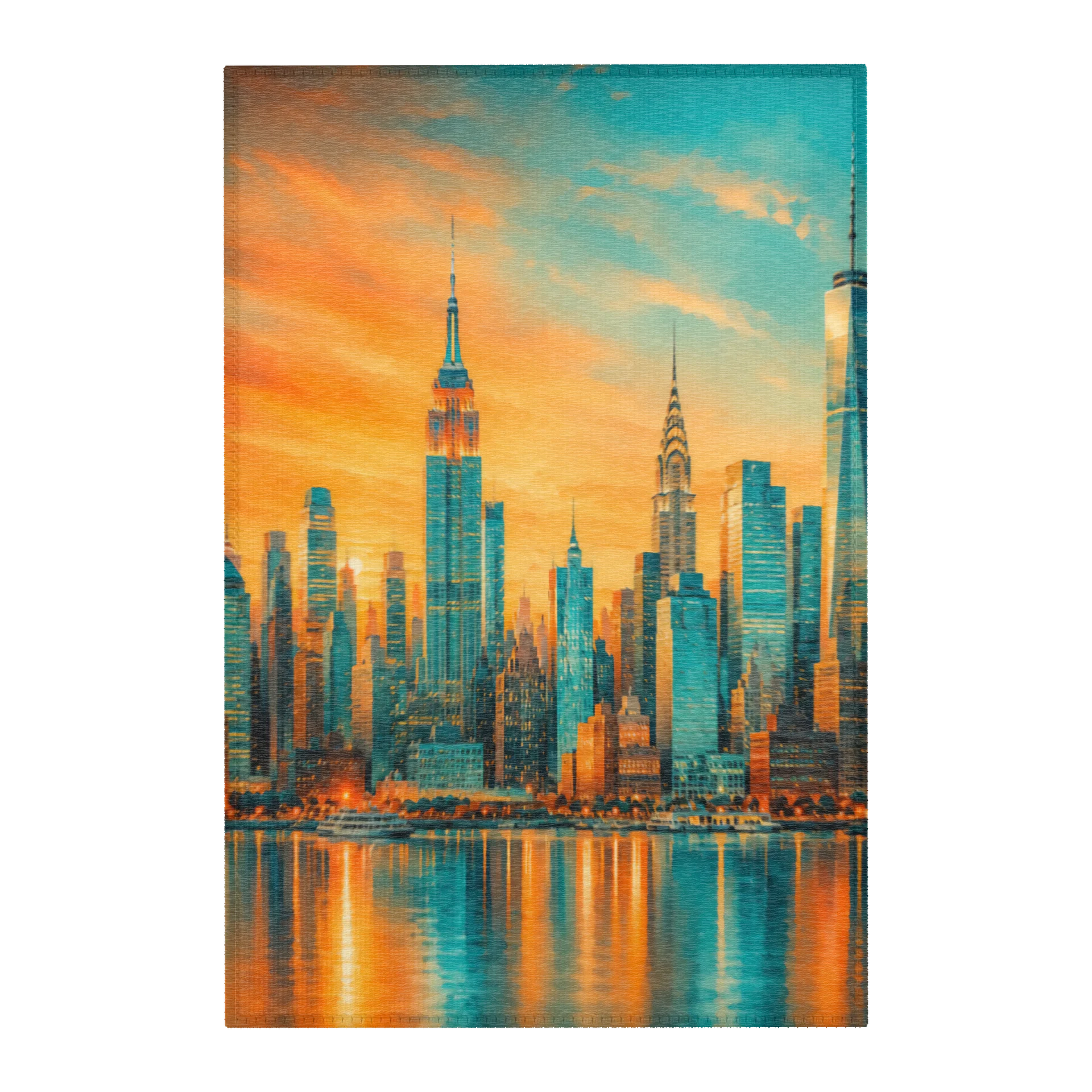 Manhattan Sunset Reflections - The Rug product image (1)