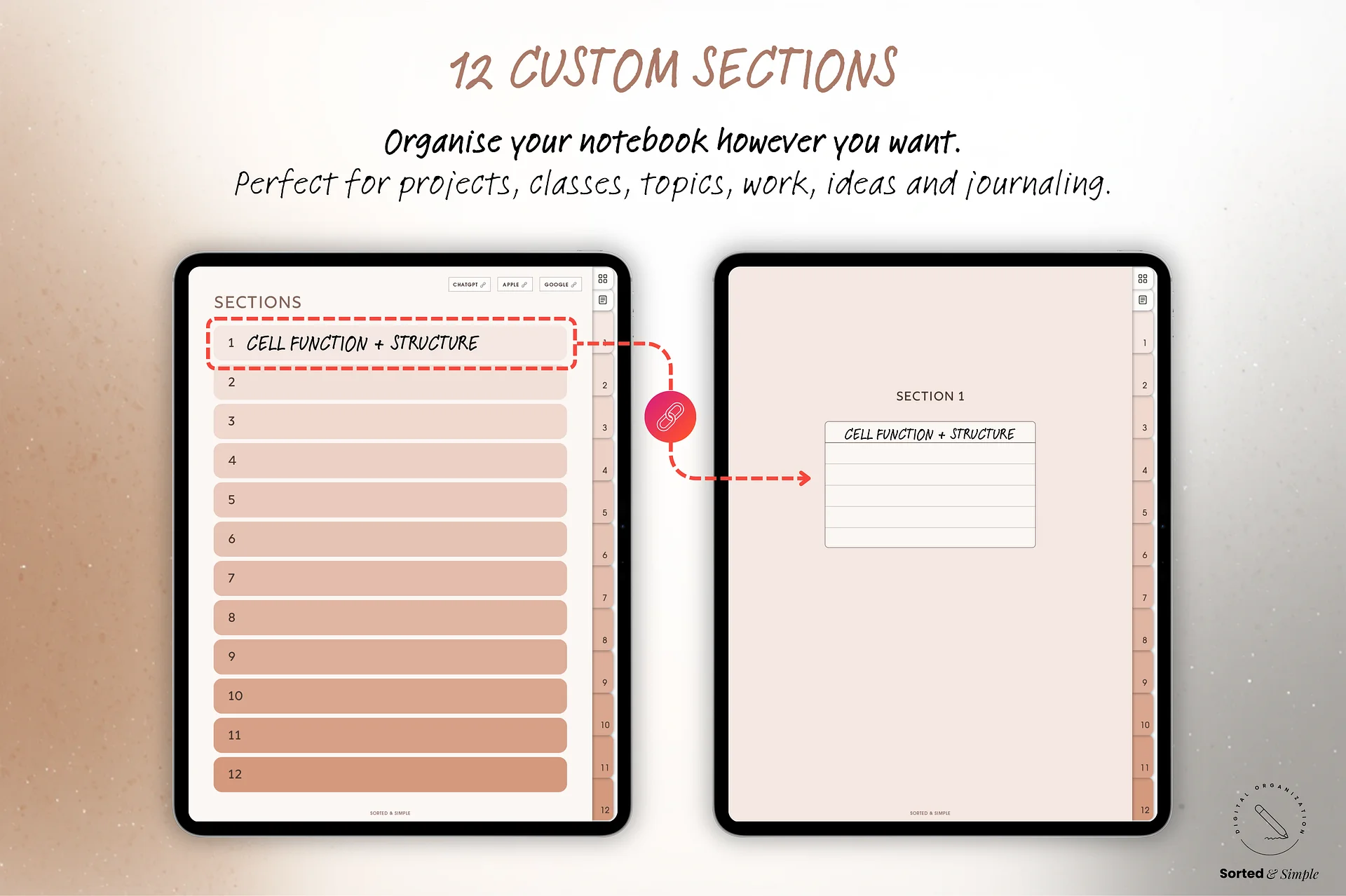 Smart Digital Notebook - Terracotta Orange product image (4)