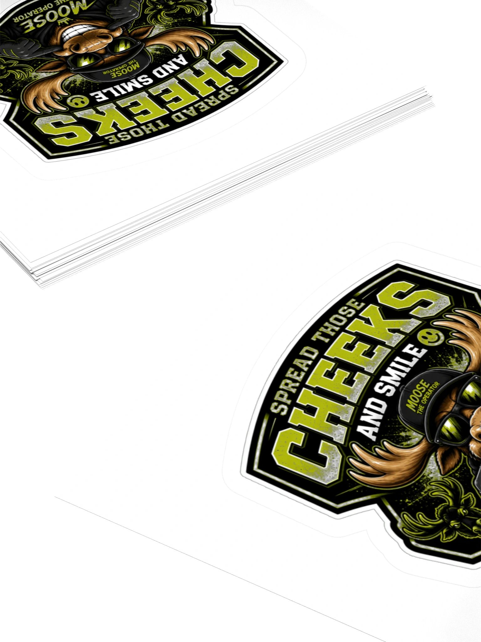 Moose Shield Badge Sticker product image (4)