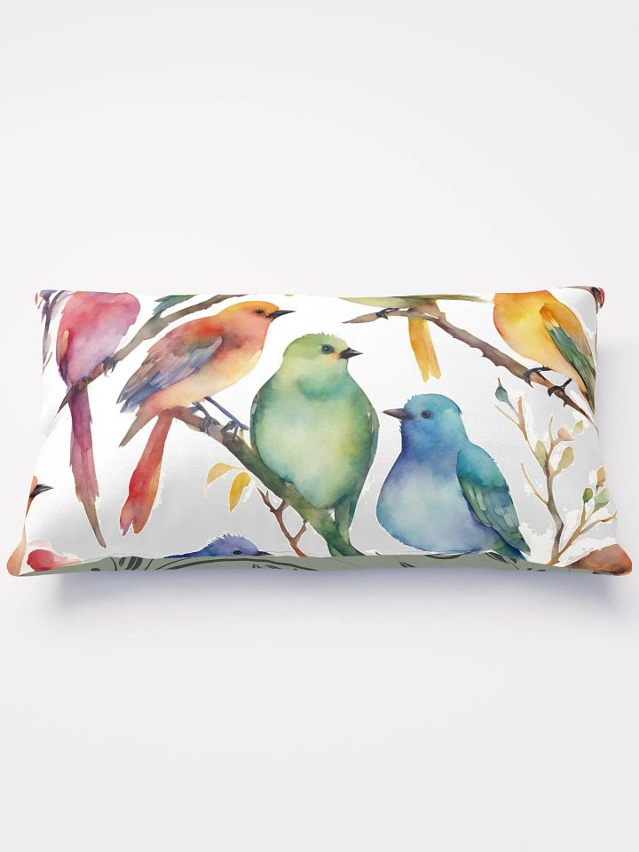 Multi Coloured Birds Pillow product image (2)