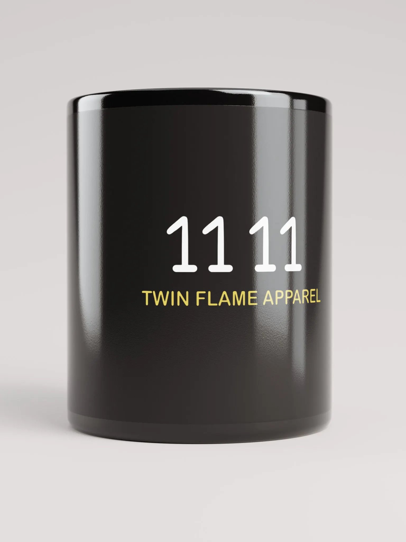 '11 11' Black Glossy Mug product image (10)