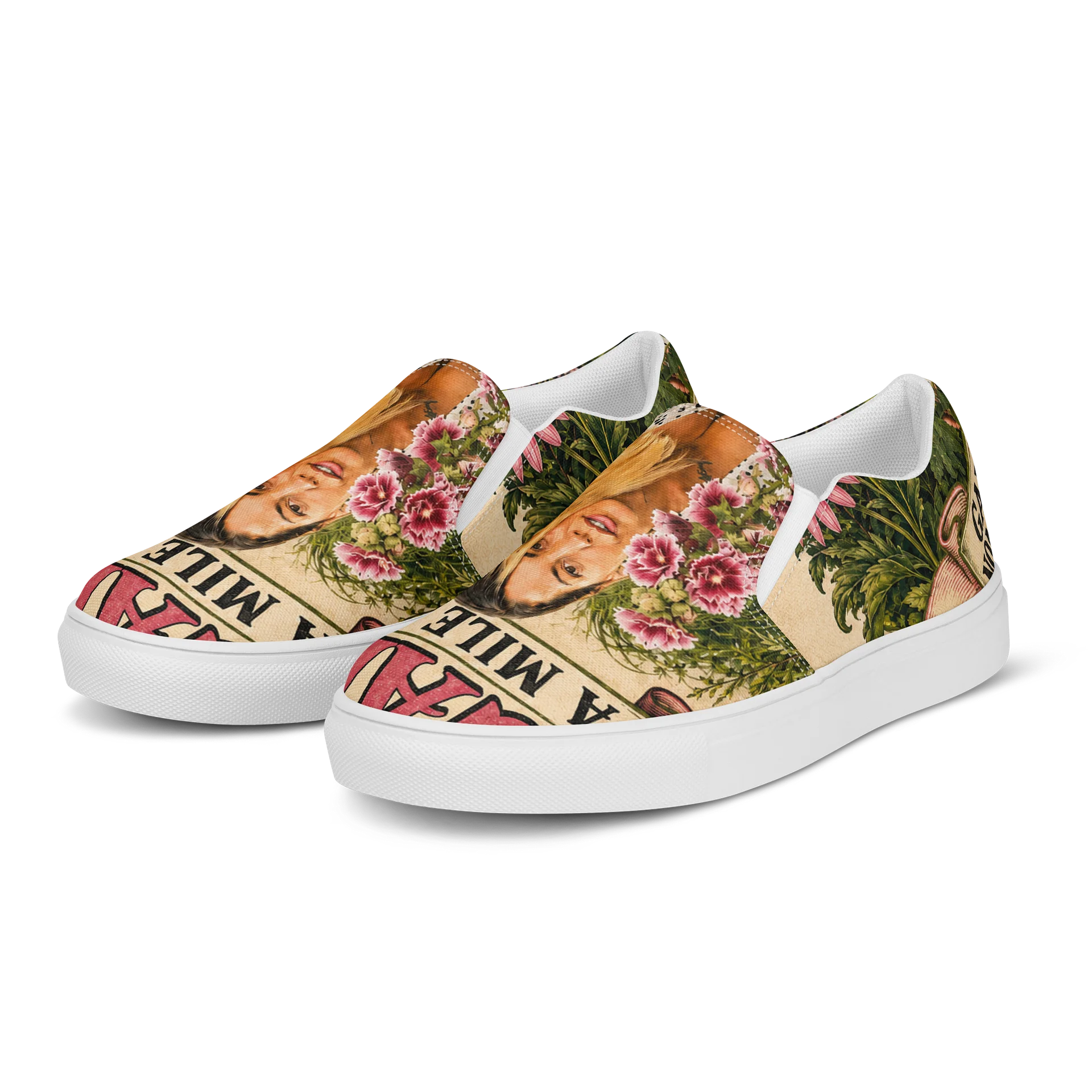 Smile, Amy. Canvas Slip-Ons product image (5)