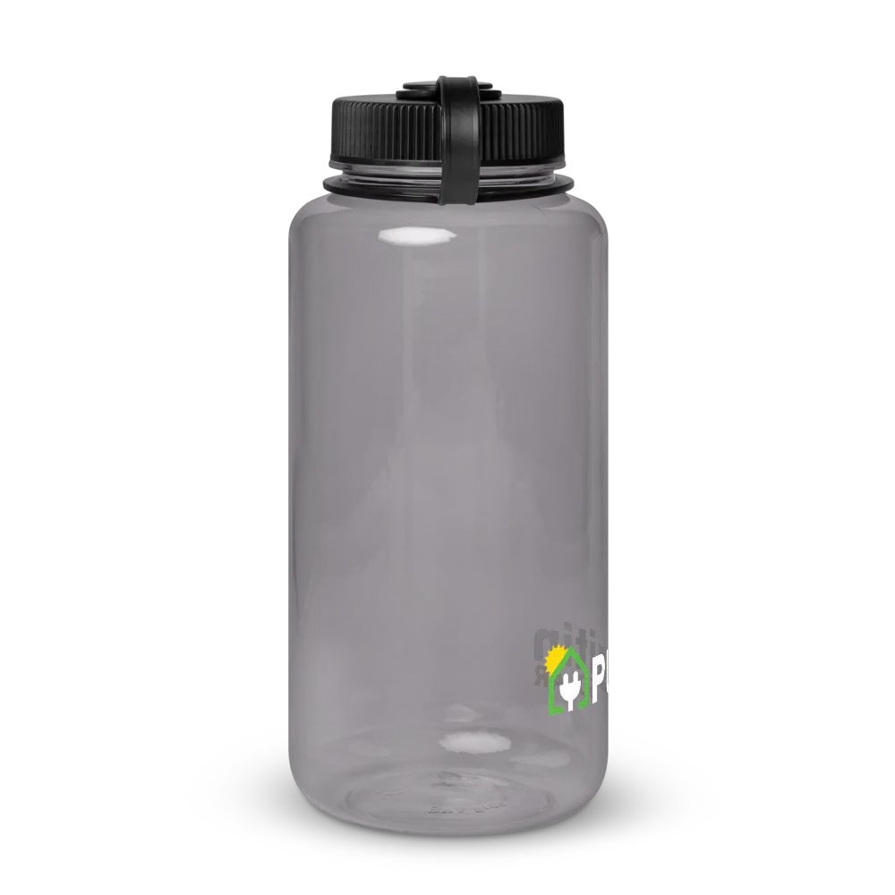 Plug It In Solar High-Quality Wide Mouth Plastic Water Bottle product image (4)