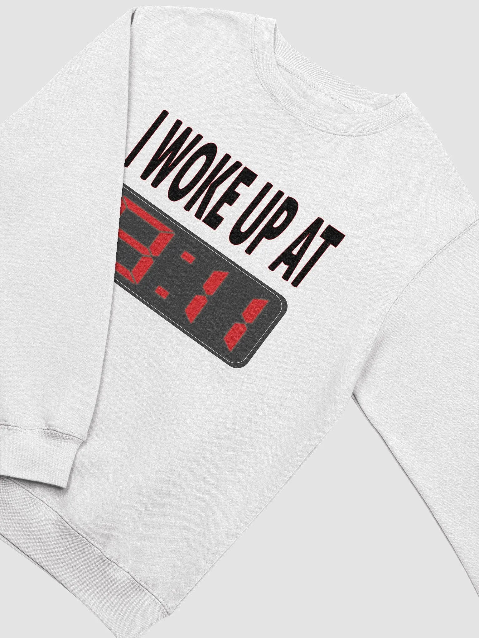 I Woke Up At 9:11 - Lane Seven Premium Crewneck Sweatshirt product image (1)