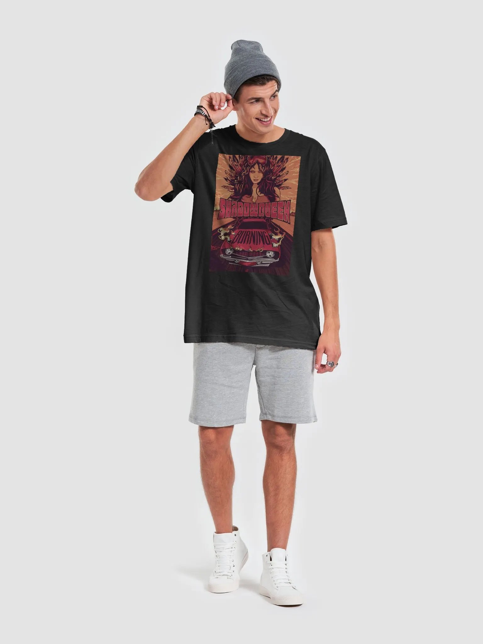 Shadowqueen - Burning - Supersoft Tee product image (6)