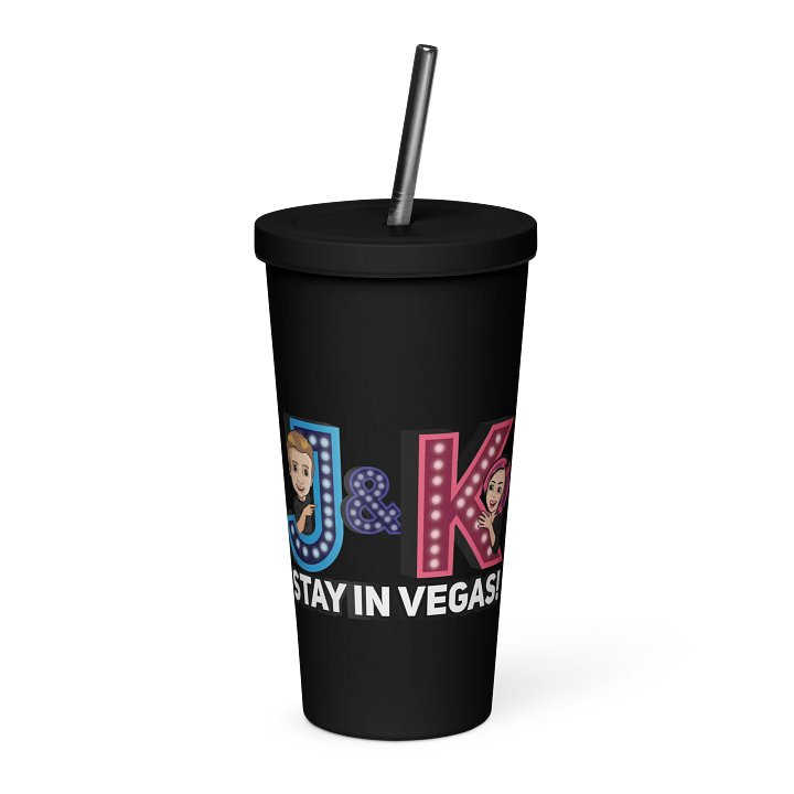 J&K Vibrant Vegas Lights Insulated Tumbler product image (1)