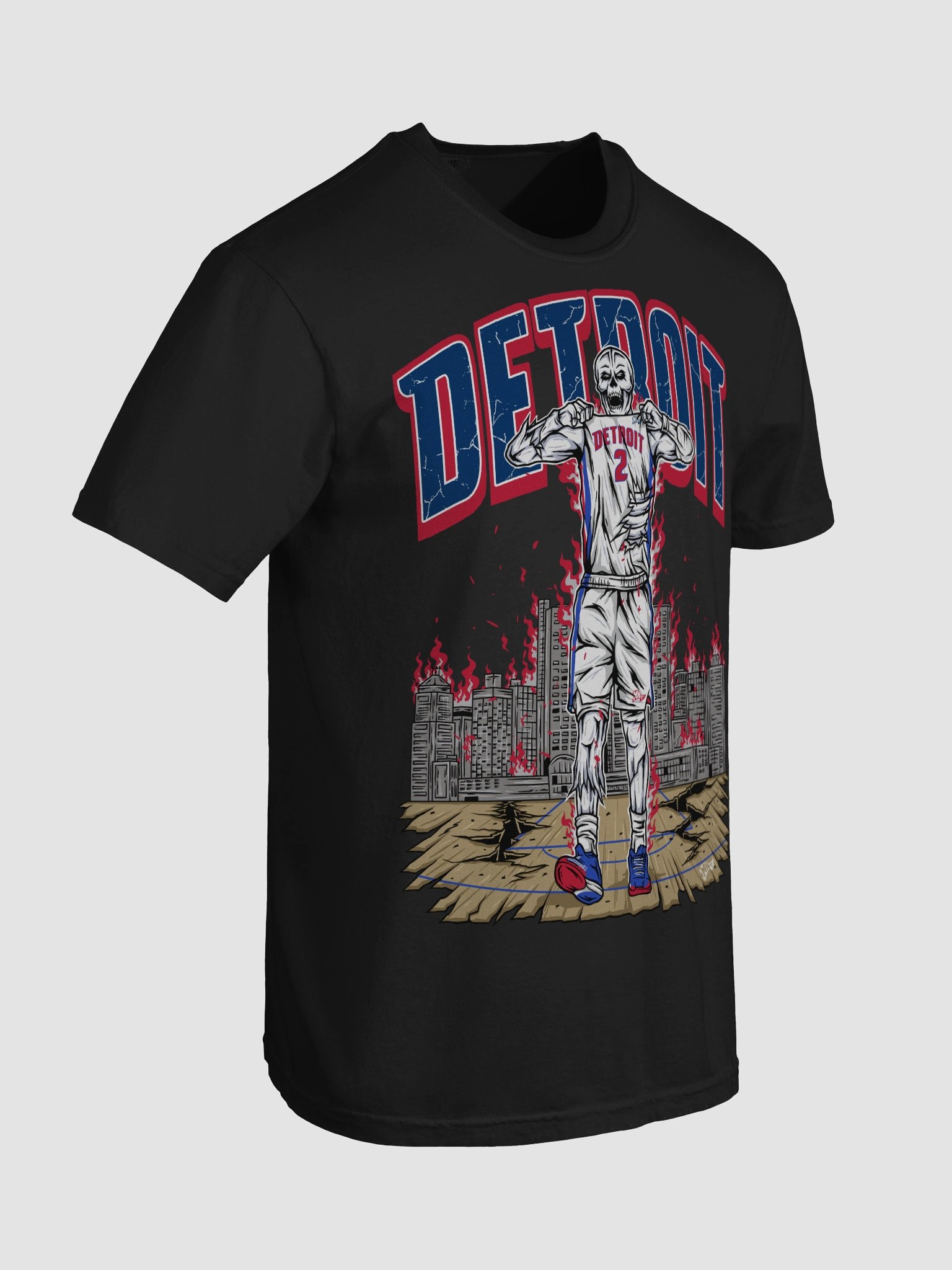 Detroit, Welcome to Basketball Tee product image (8)
