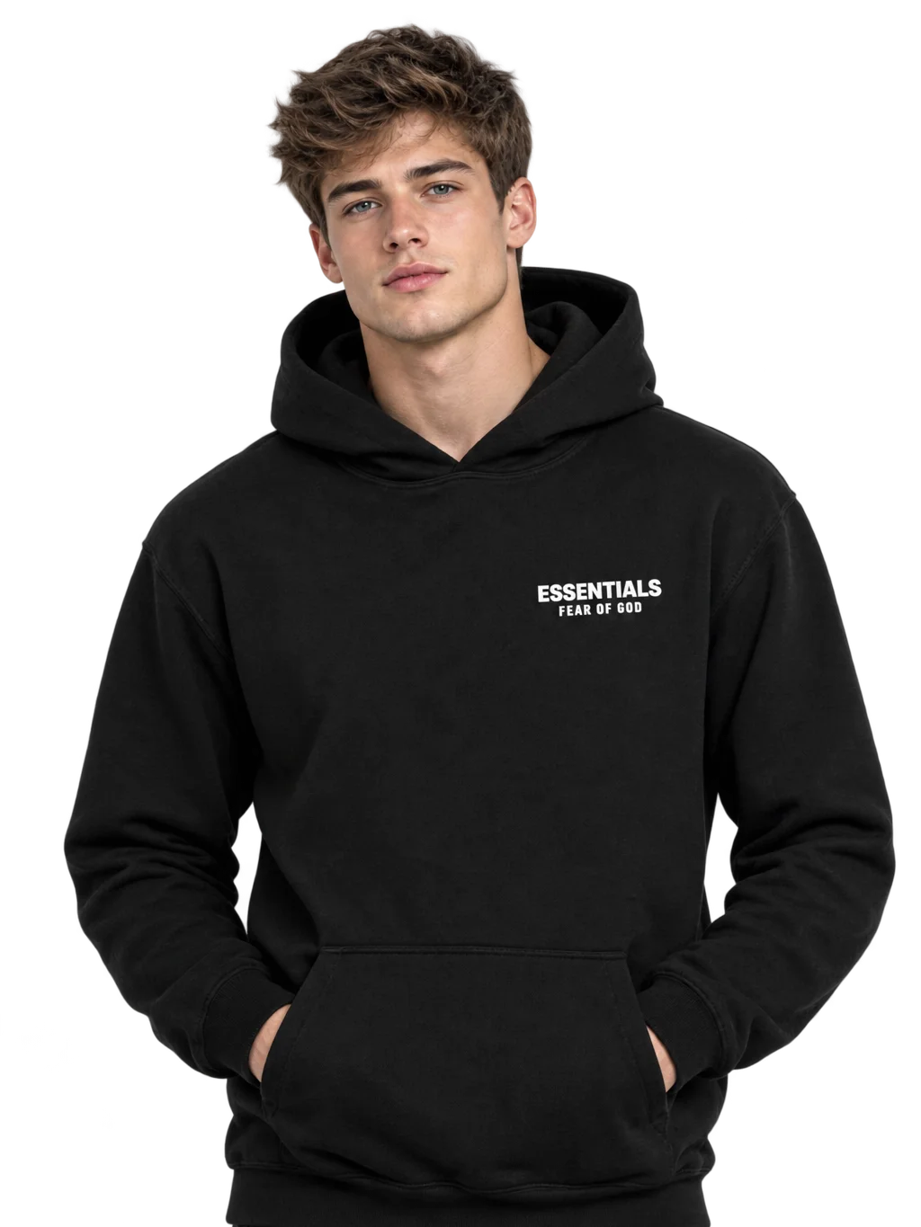 Fear Of God Essentials Fleece Hoodie (FW24) Unisex product image (1)