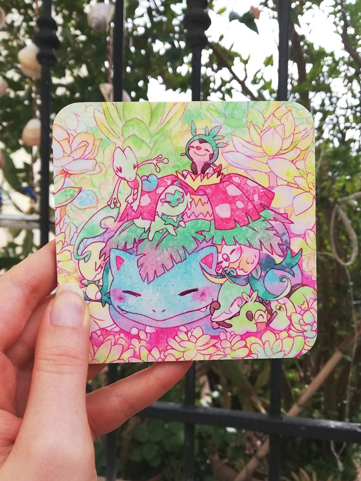 Grassy Coaster V2 product image (2)