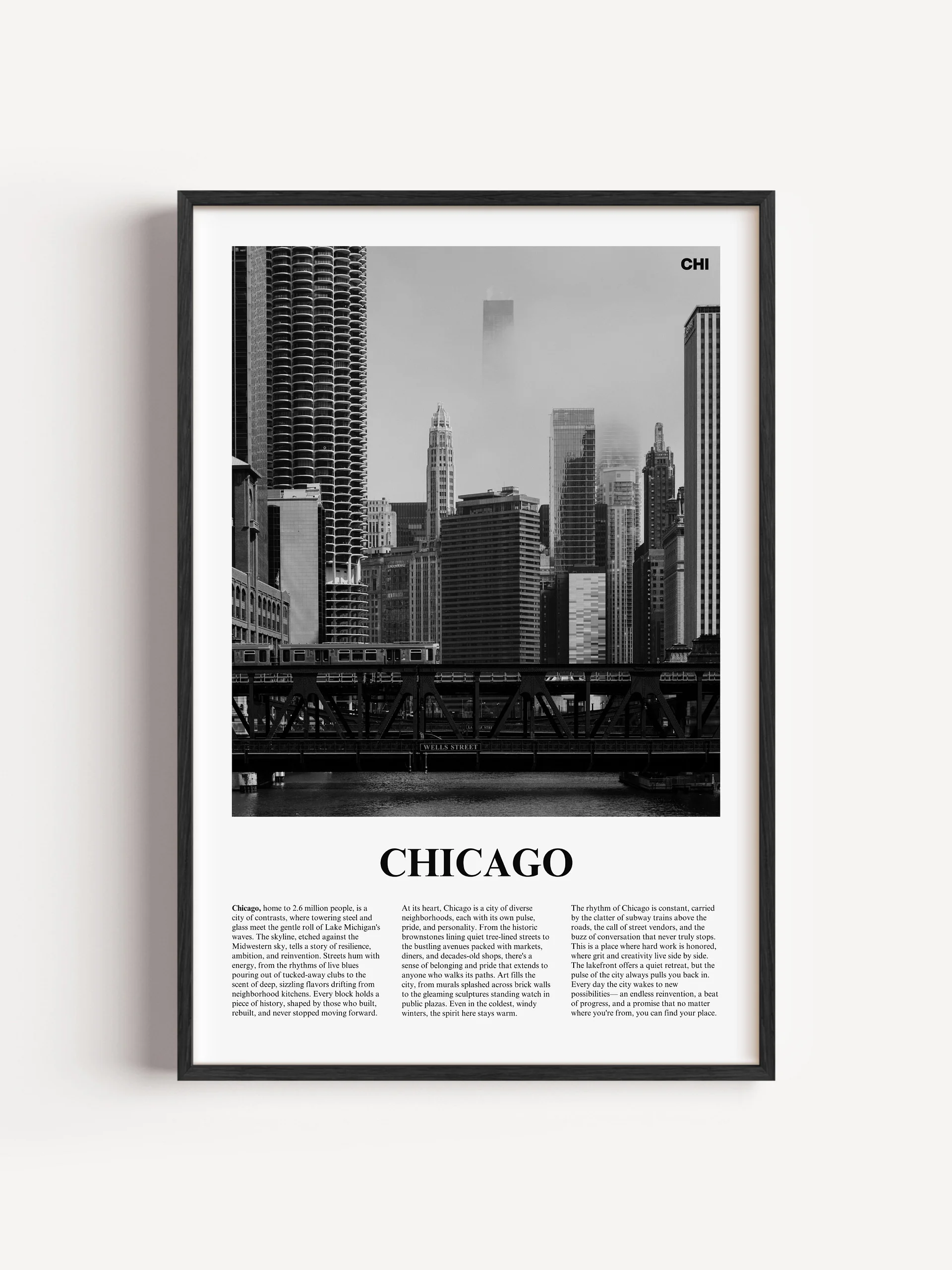 Chicago 02 Newspaper Poster product image (1)