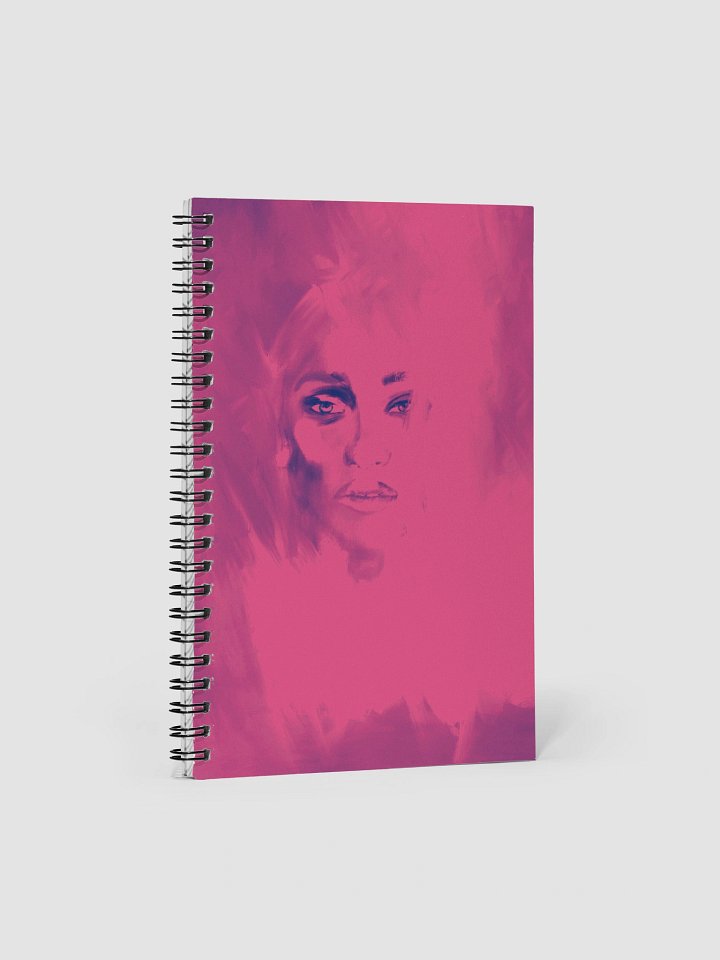 Expressive Portrait Cover Spiral Notebook product image (1)