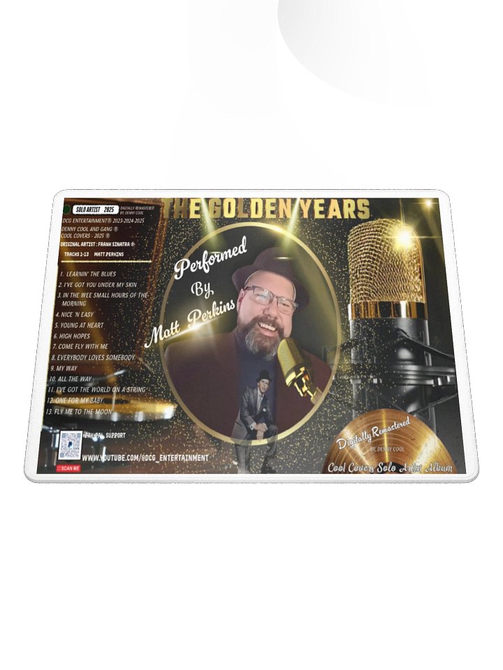 The Golden Years Gaming Mouse Pad product image (1)