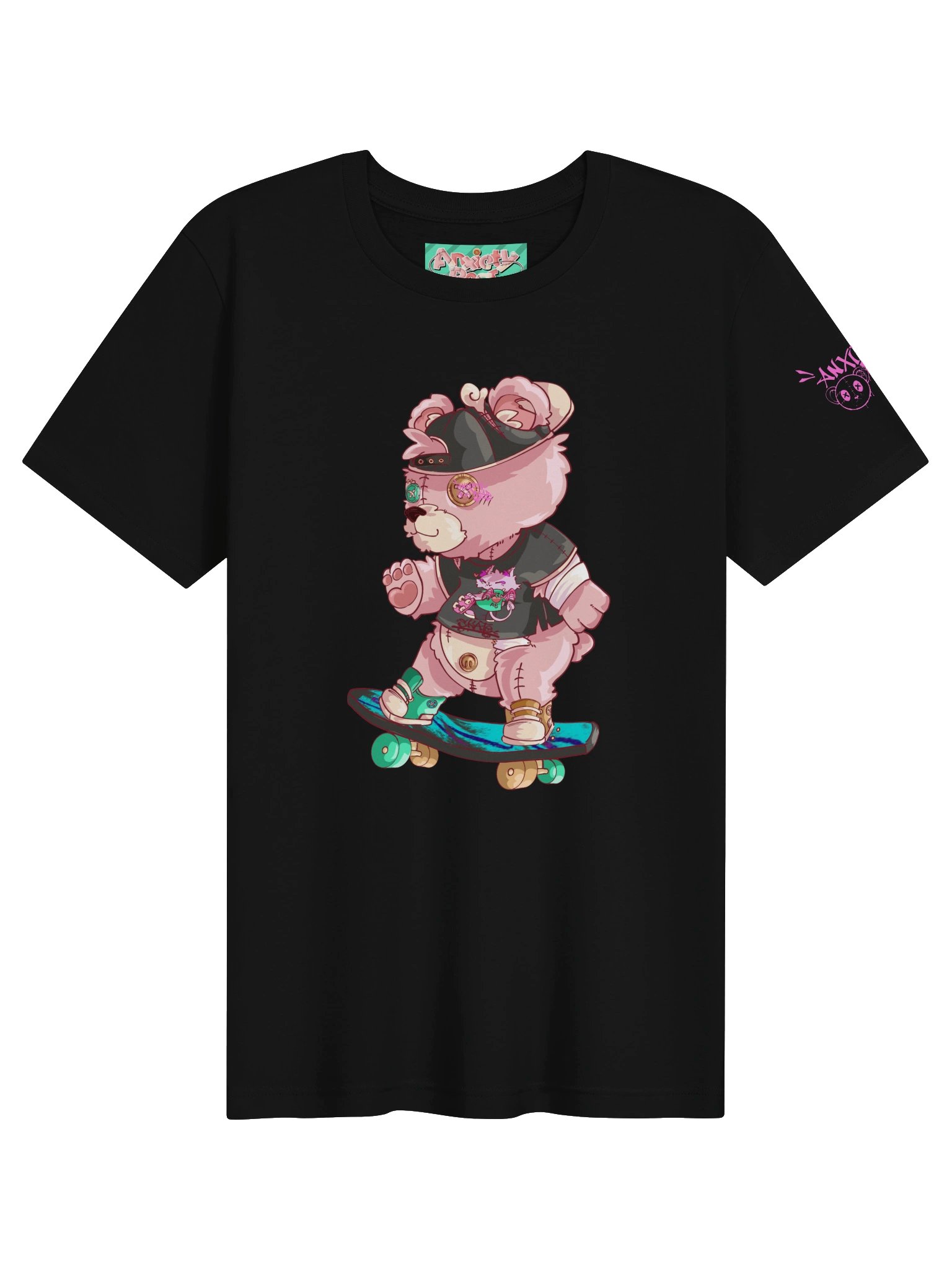Anxiety Bear Skate Tee product image (6)