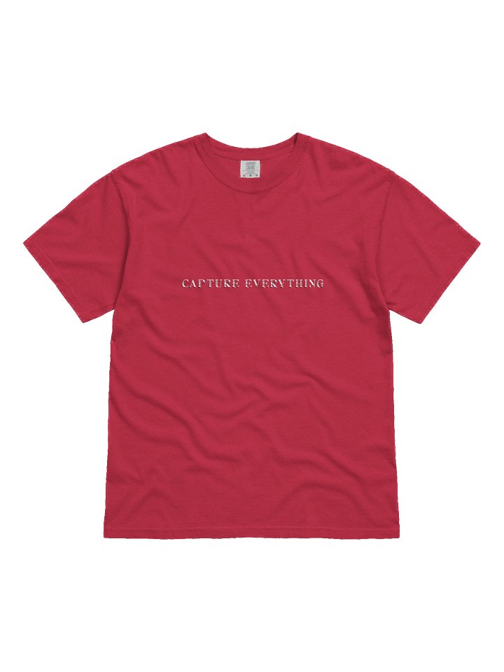 Embroidered Capture Everything Unisex Tee product image (1)