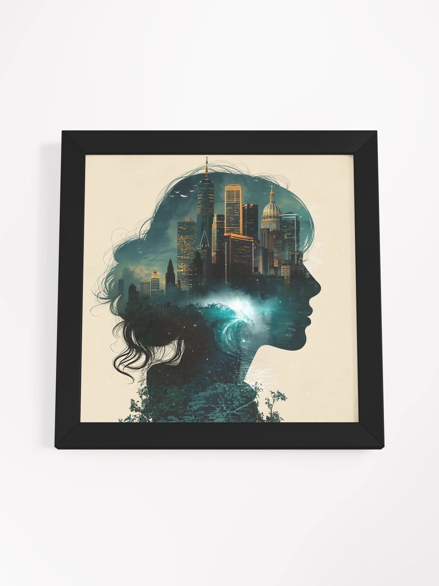 City in Silhouette Wall Art product image (53)