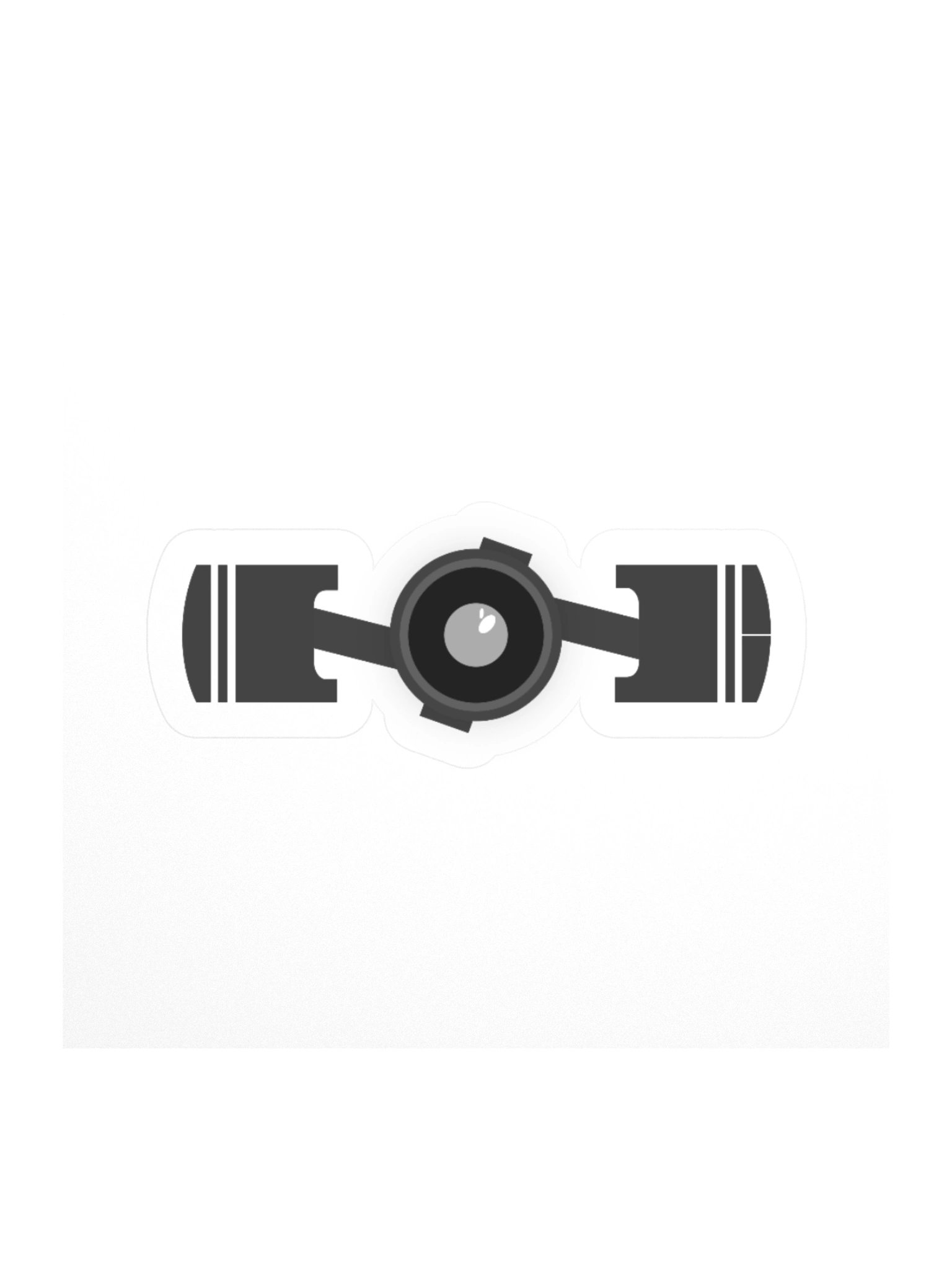 Flat4K Logo Sticker product image (1)