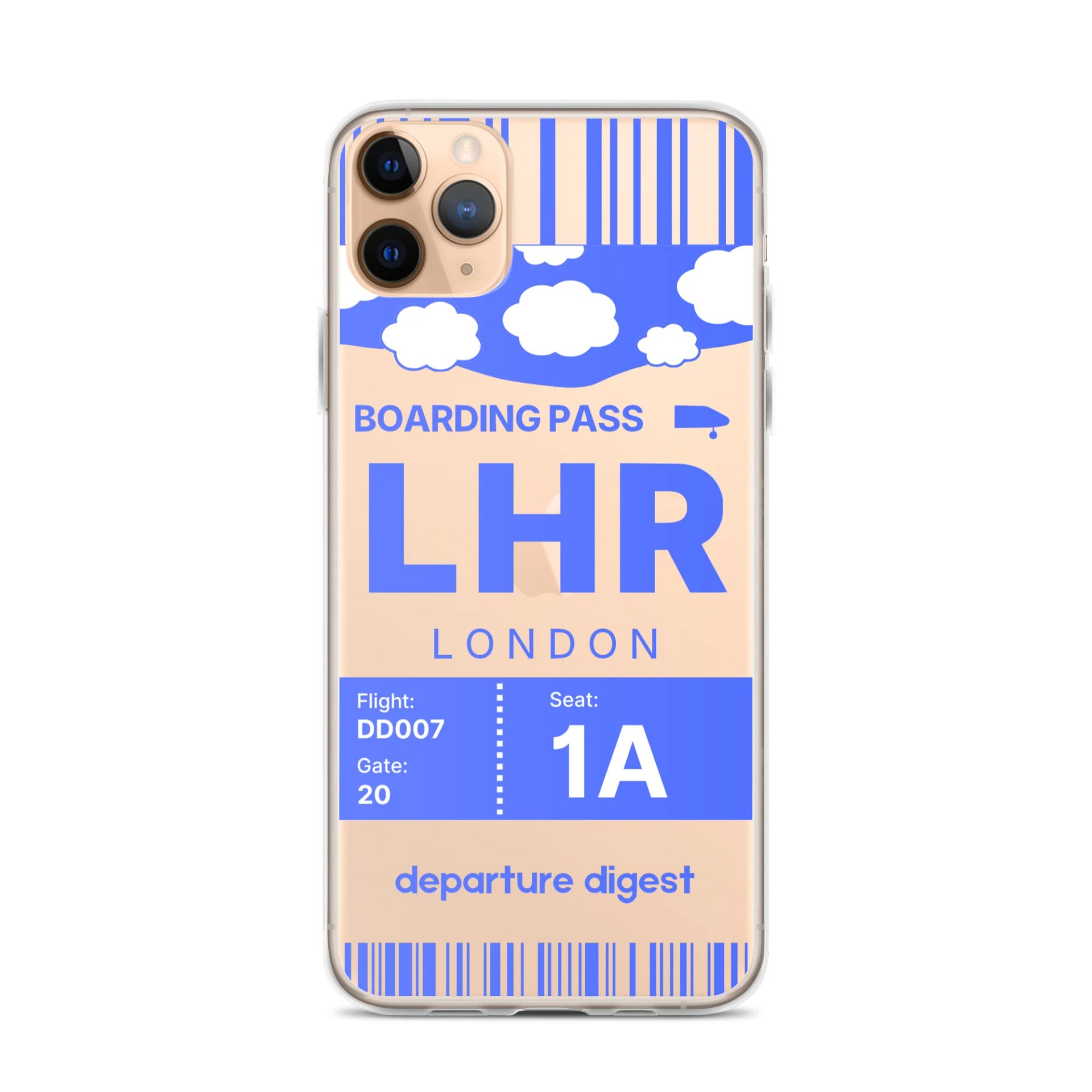 LHR: London Heathrow Boarding Pass Case (iPhone) product image (1)
