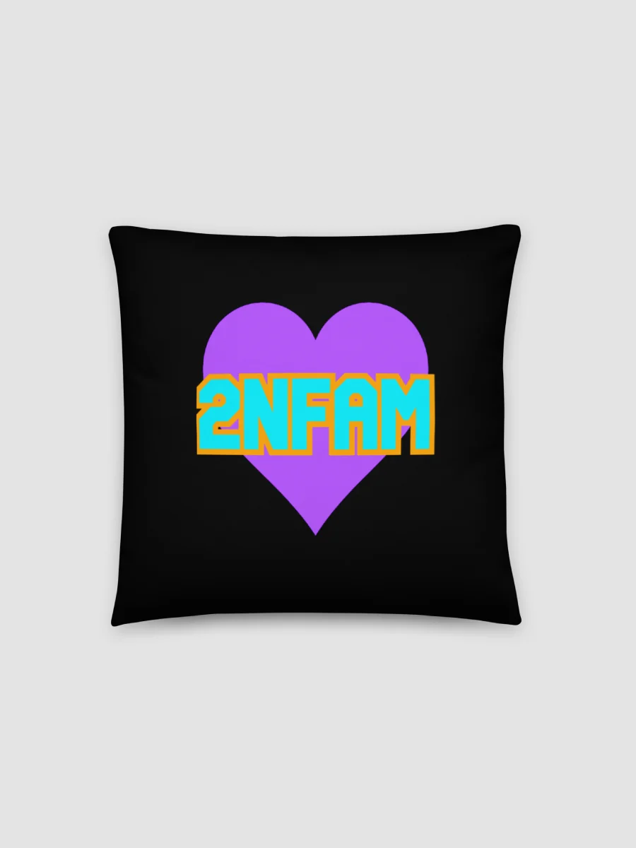 2NFAM Heart Pillow - Black product image (1)