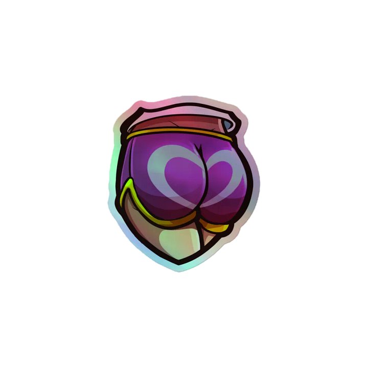 [ Ali3nSun ] Cheeky Shiny Sticker product image (1)