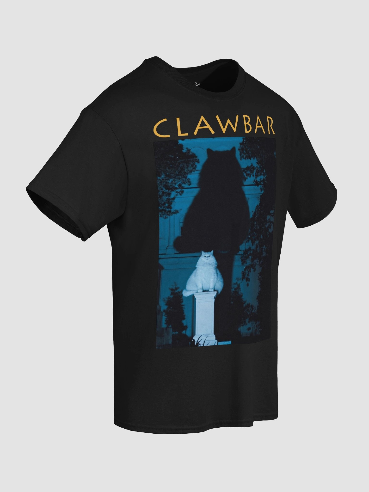CLAWBAR FELINE EXCESS TEE — CROWBAR PARODY MERCH product image (6)