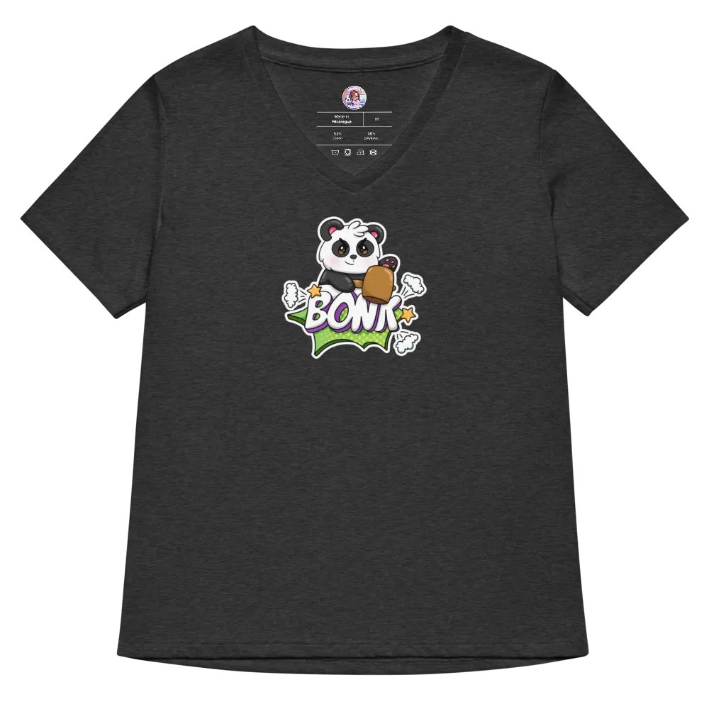 Panda Bonk V-Neck Shirt product image (32)
