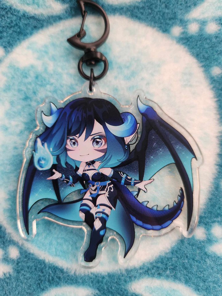 Moonvale Dragon Keychain product image (2)
