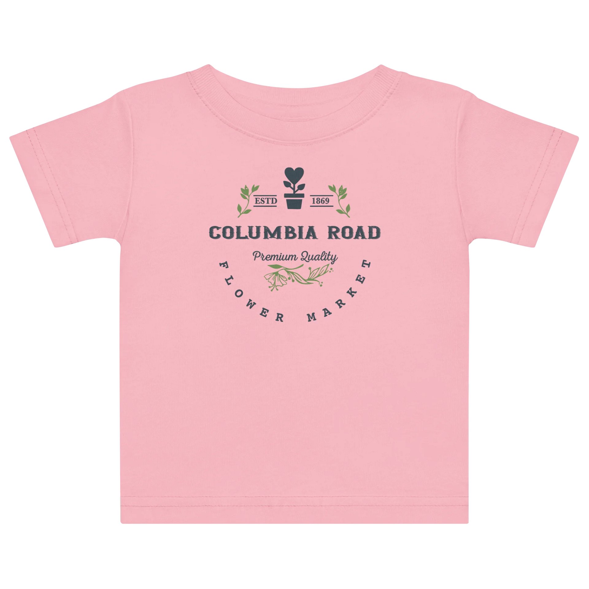 Columbia Road Market Baby T-Shirt (Pink) product image (1)