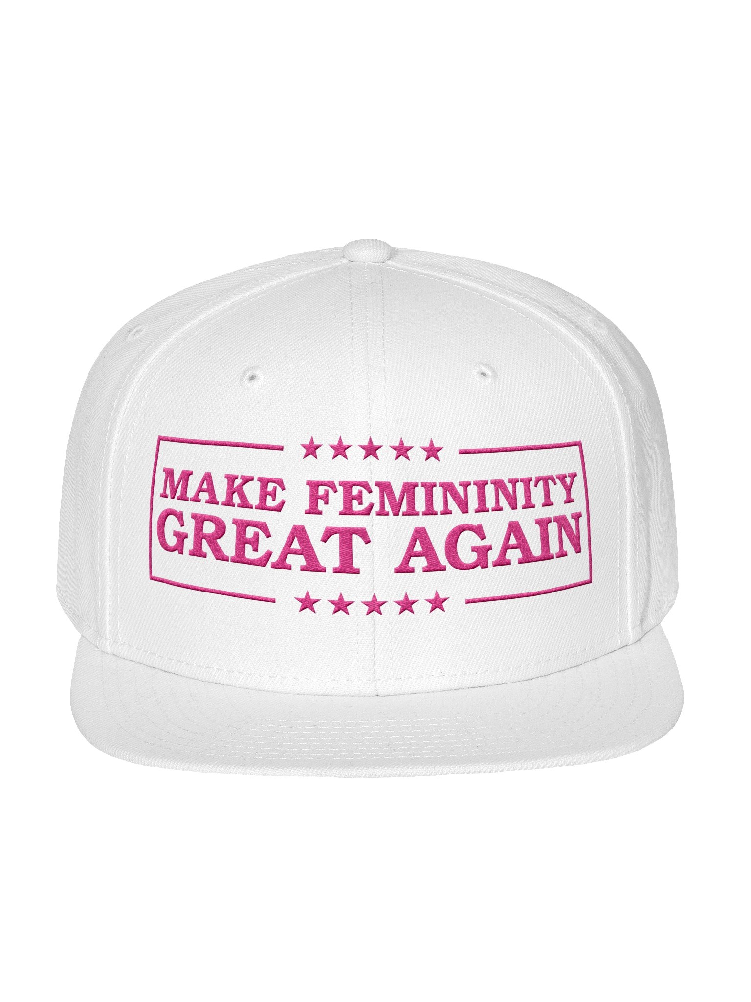 Pink Snapback Make Femininity Great Again product image (1)