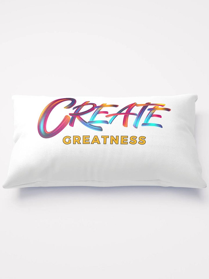 Create Greatness Pillow product image (1)