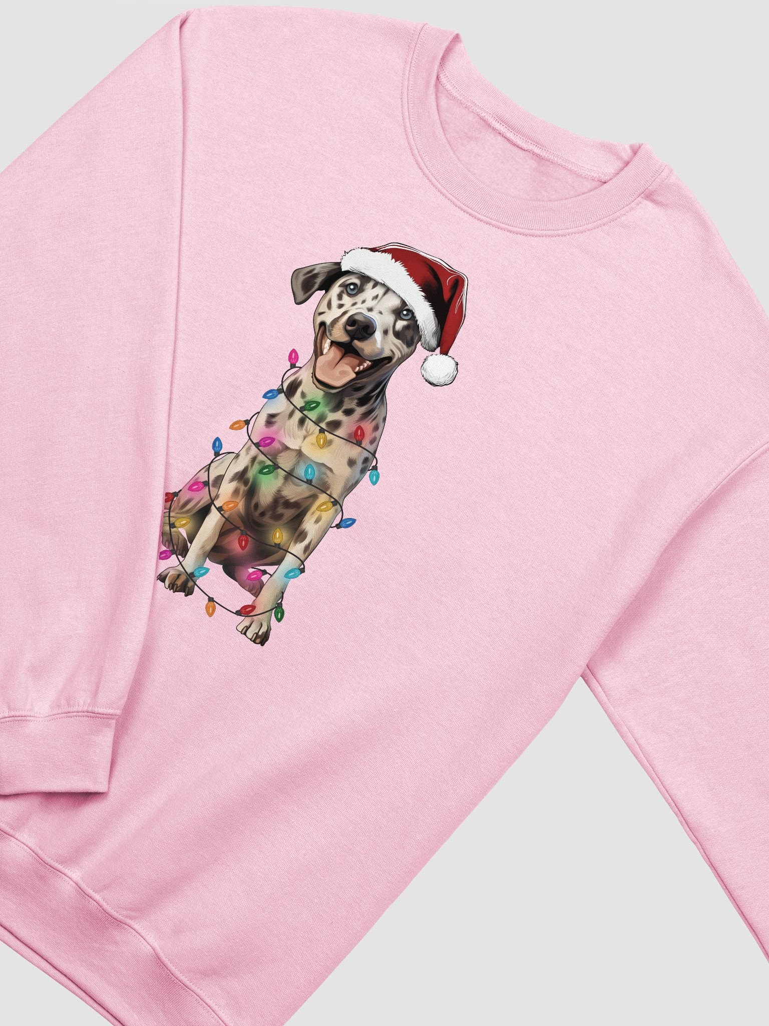 Funny Catahoula Leopard Dog Christmas Sweatshirt for CLD Paw-rents product image (14)