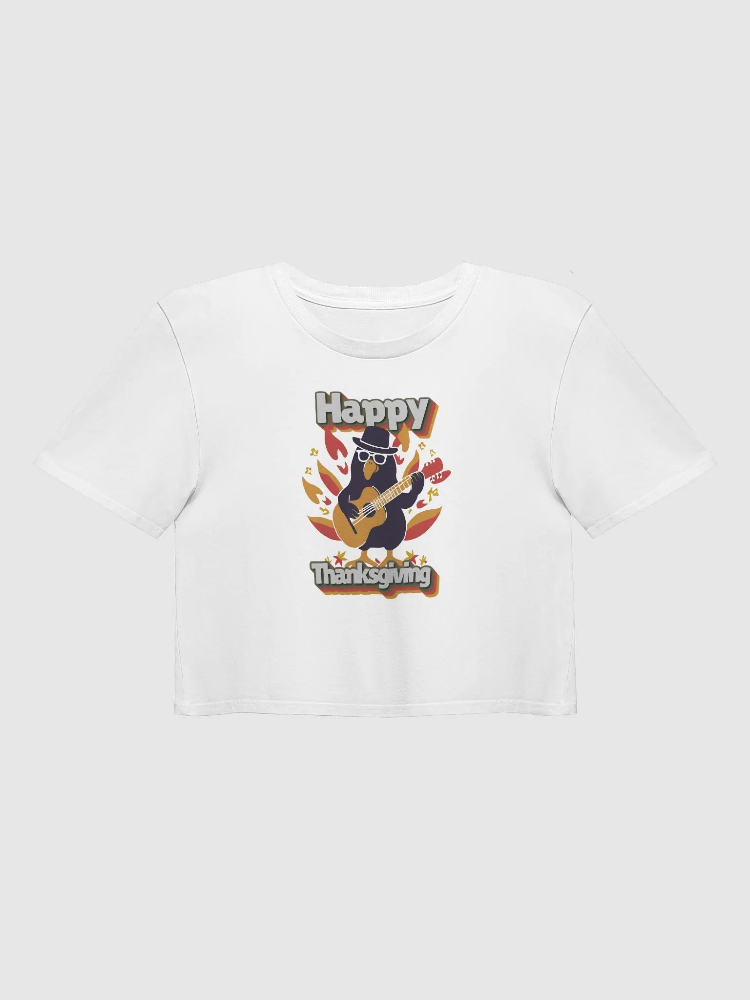 Thanksgiving Turkey Crop Top product image (6)