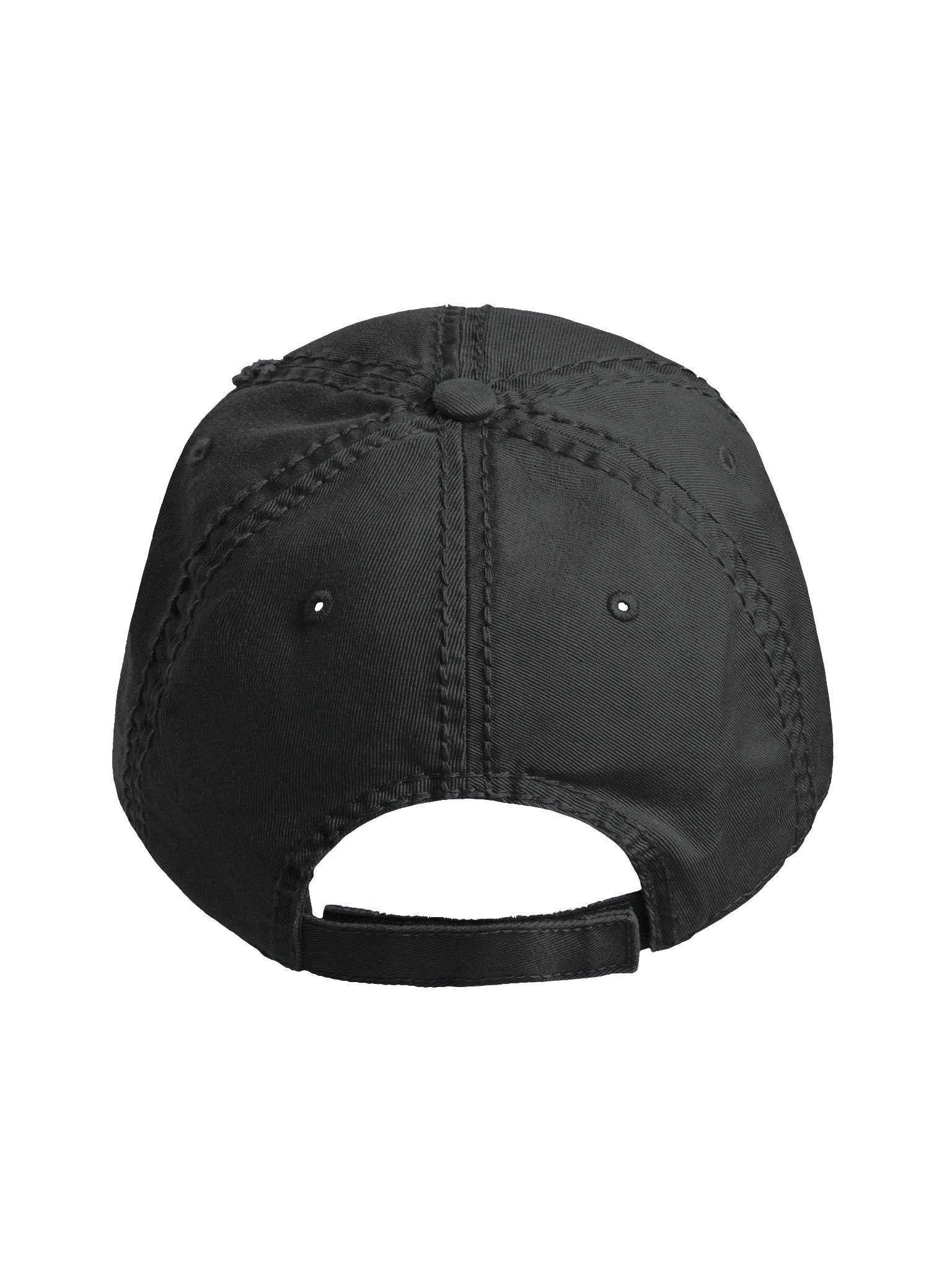 Otto Distressed Dad Hat - TrueCrimeFM Lips and Logo product image (4)