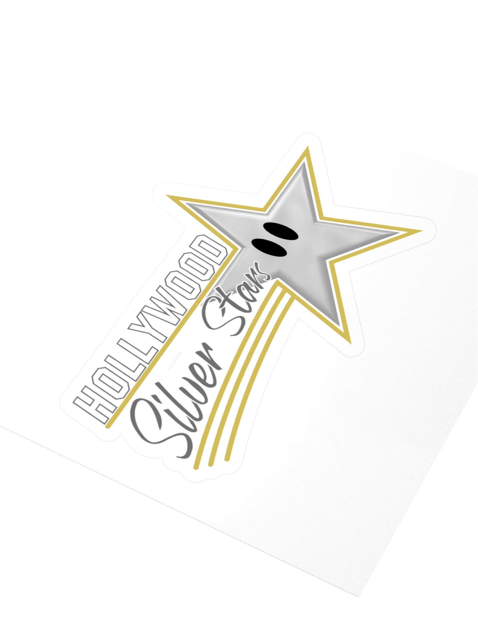 Hollywood Silver Stars GSL Sticker product image (3)