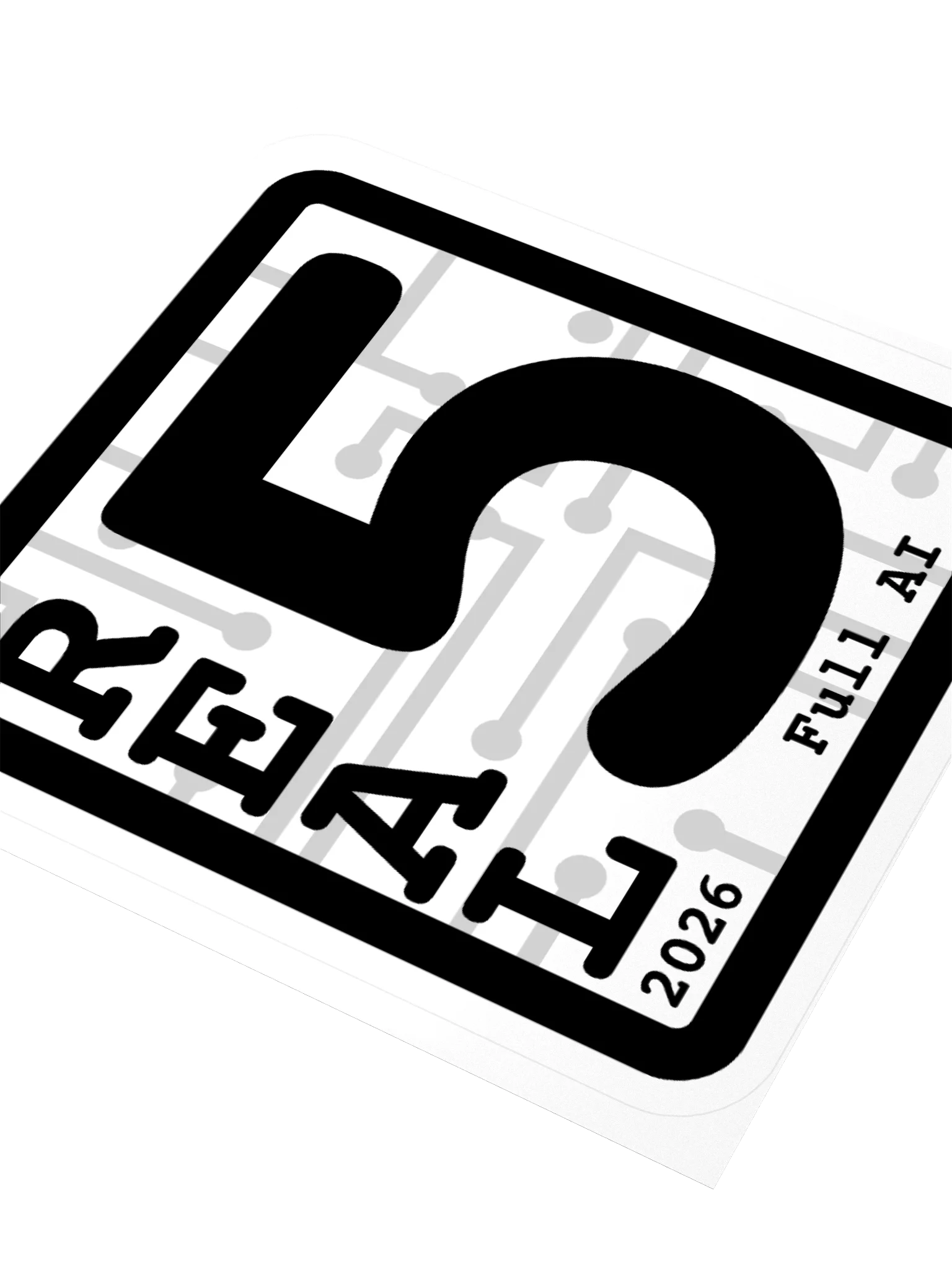 REAL 5 Sticker product image (3)