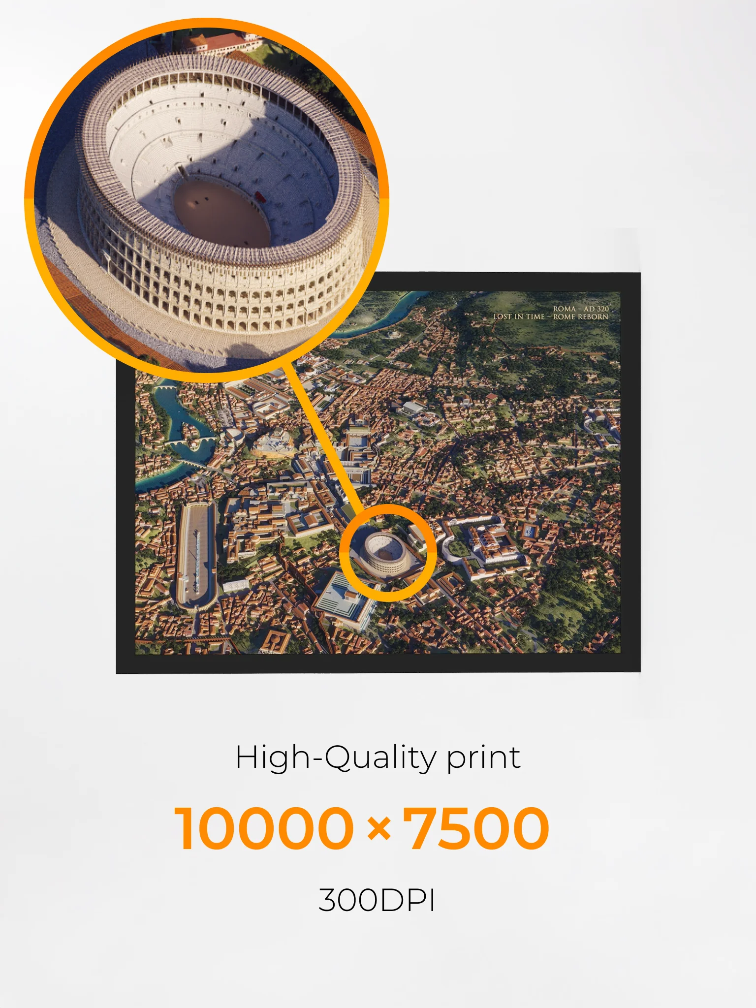 The Rome Poster (Framed) product image (4)